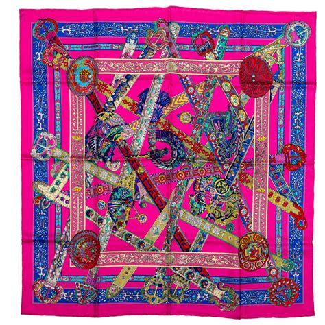 hermes pink silk scarf logo|Hermes silk scarf for sale.